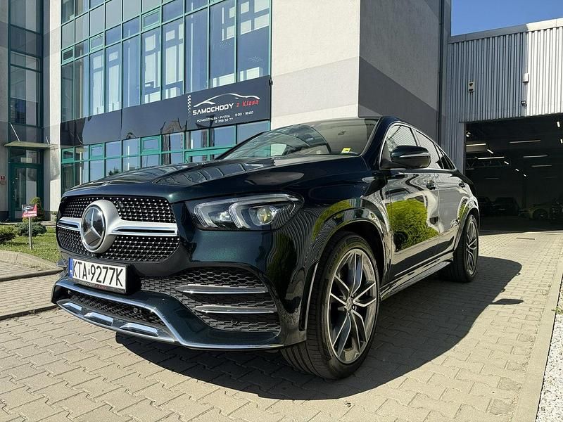 Zielony Używany 2020 Mercedes GLE400 Premium Plus Coupe | 329 000 zł - Obraz 1/4