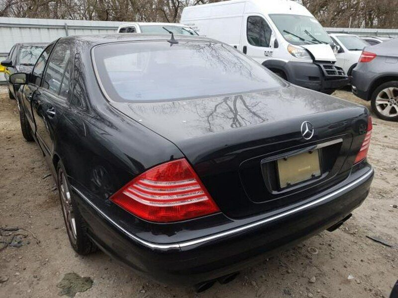 Używany Mercedes S55 AMG AMG 494 KM (363 kW) 2005 Czarny Sedan/Limuzyna