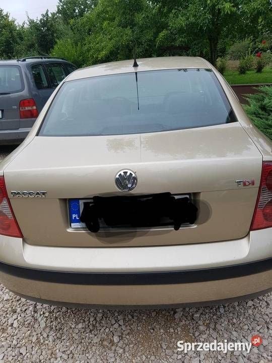 Złoty Używany 2003 VW Passat Sedan/Limuzyna | 3200 zł (Dobra cena) - Obraz 1/4