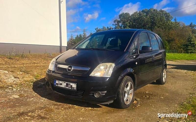 Czarny Używany 2006 Opel Meriva Minivan | 7700 zł (Dość drogi) - Obraz 1/4