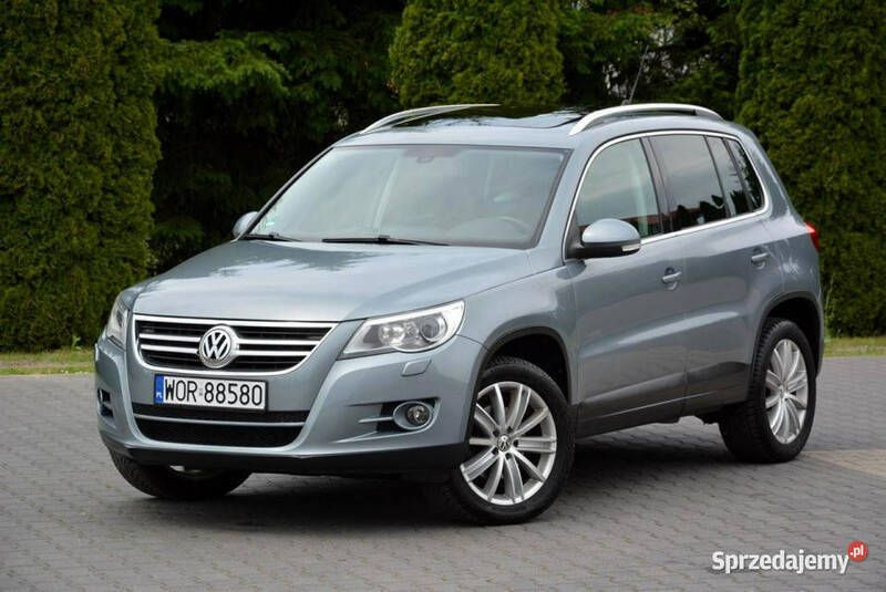 Szary Używany 2008 VW Tiguan SUV | 35 900 zł (Uczciwa cena) - Obraz 1/4