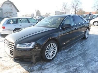 Czarny Używany 2016 Audi A8L Sedan/Limuzyna | 119 000 zł - Obraz 1/4