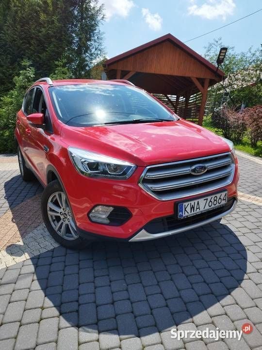 Używany Ford Kuga 120 KM (88 kW) 2019 Czerwony SUV