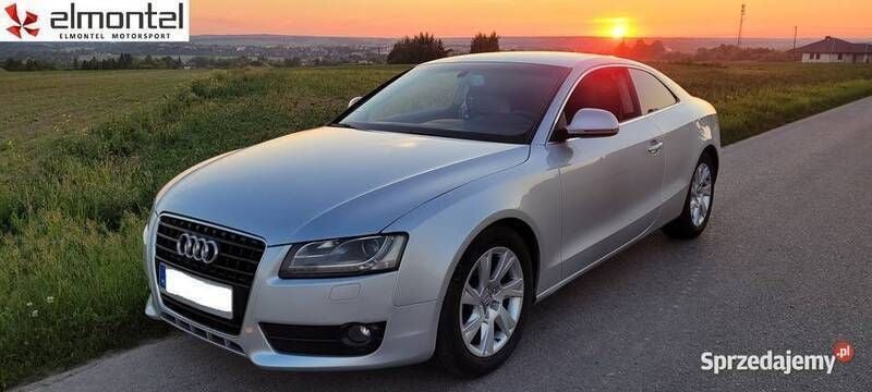 Srebrny Używany 2008 Audi A5 Ambiente Coupe | 29 999 zł (Uczciwa cena) - Obraz 1/4
