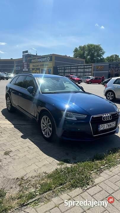 Niebieski Używany 2017 Audi A4 Kombi | 56 900 zł (Dobra cena) - Obraz 1/4