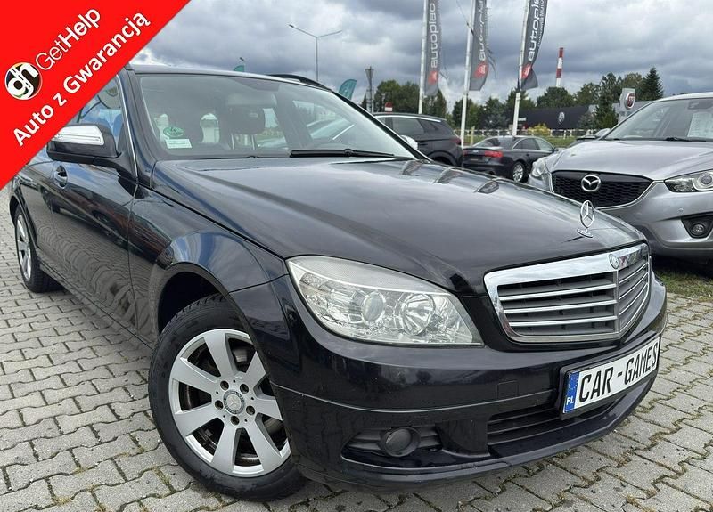 Czarny Używany 2007 Mercedes C200 Kombi | 21 900 zł (Dość drogi) - Obraz 1/4