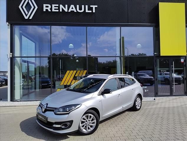Srebrny (jasnoszary) Używany 2014 Renault Mégane GrandTour LIMITED Kombi | 22 900 zł (Dobra cena) - Obraz 1/4