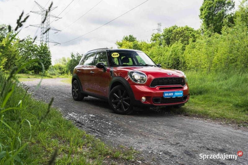 Czerwony Używany 2013 Mini Cooper S Countryman SUV | 47 999 zł - Obraz 1/4