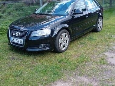 Czarny Używany 2008 Audi A3 Hatchback | 18 000 zł (Uczciwa cena) - Obraz 1/4
