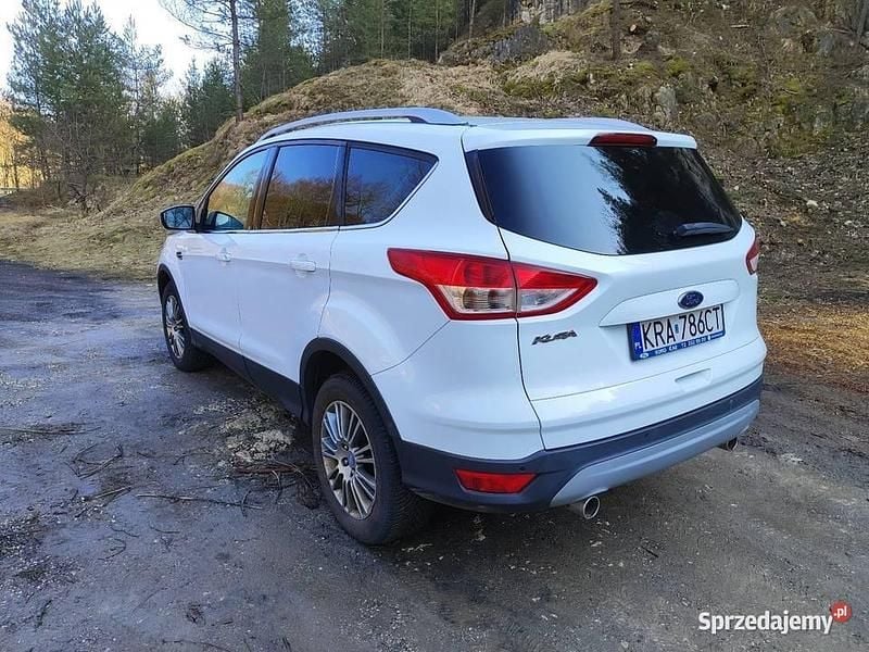 Używany Ford Kuga 163 KM (119 kW) 2014 Biały SUV