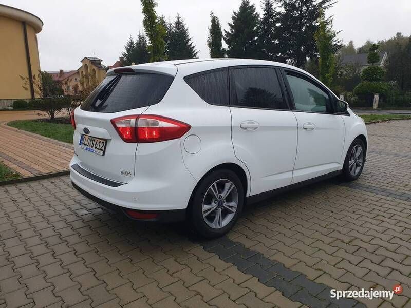 Biały Używany 2013 Ford C-MAX Minivan | 24 900 zł (Uczciwa cena) - Obraz 1/4