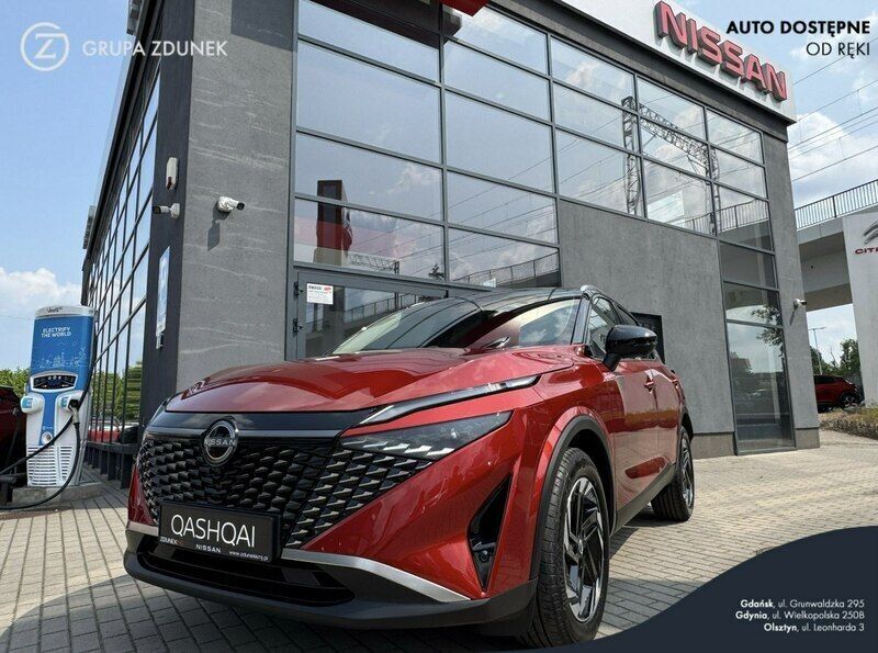 Czerwony ciemny (metalik) Nowe 2025 Nissan Qashqai SUV | 142 000 zł (Drogi) - Obraz 1/4