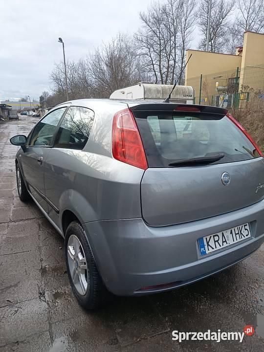 Używany Fiat Grande Punto 2006 Srebrny Hatchback