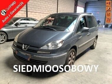 Niebieski (metalik) Używany 2011 Peugeot 807 Minivan | 14 500 zł - Obraz 1/4