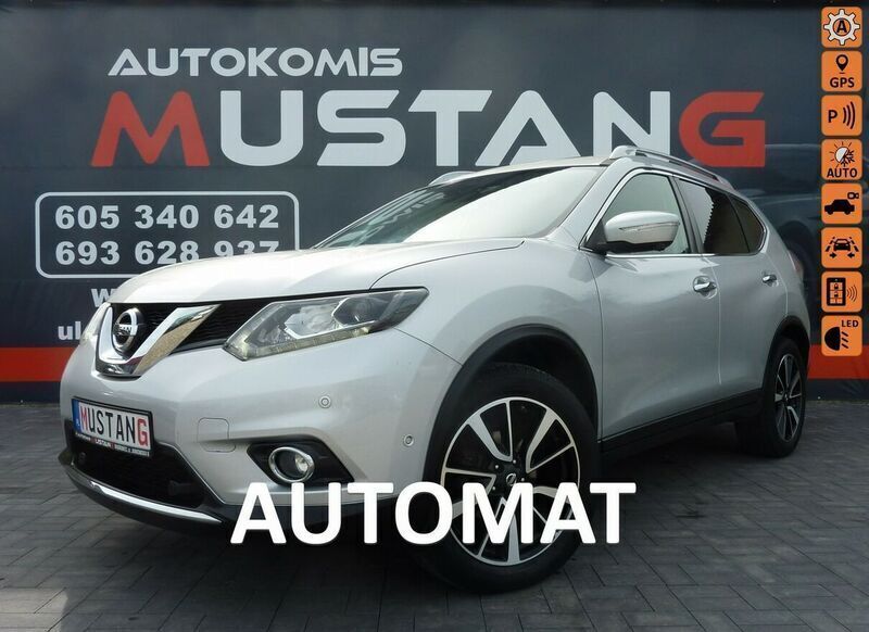 Srebrny (metalik) Używany 2016 Nissan X-Trail 360º SUV | 62 900 zł (Uczciwa cena) - Obraz 1/4