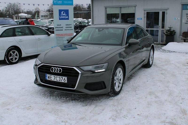 Szary (metalik) Używany 2022 Audi A6 Sedan/Limuzyna | 111 300 zł (Super Cena) - Obraz 1/3