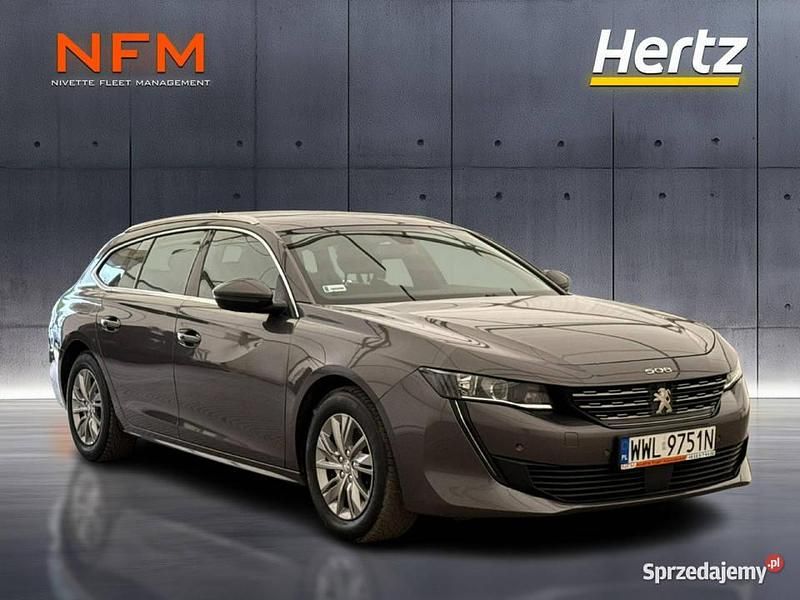 Czarny Używany 2020 Peugeot 508 Active Kombi | 61 500 zł (Uczciwa cena) - Obraz 1/3