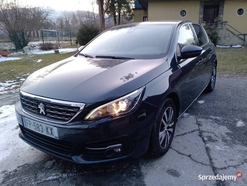 Szary Używany 2020 Peugeot 308 Hatchback | 28 300 zł - Obraz 1/4