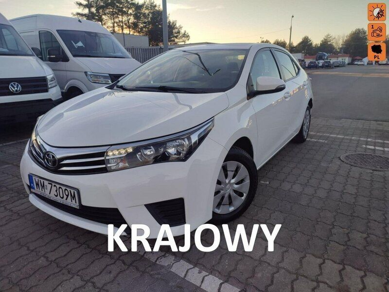 Biały (metalik) Używany 2016 Toyota Corolla Sedan/Limuzyna | 46 900 zł (Dość drogi) - Obraz 1/4
