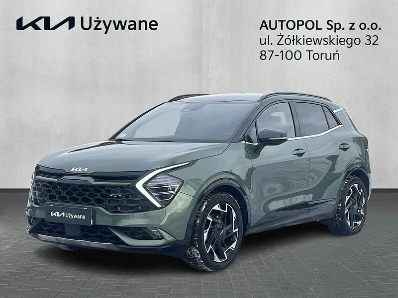 Używany Kia Sportage GT-Line 180 KM (132 kW) 2022 Zielony ciemny (metalik) SUV