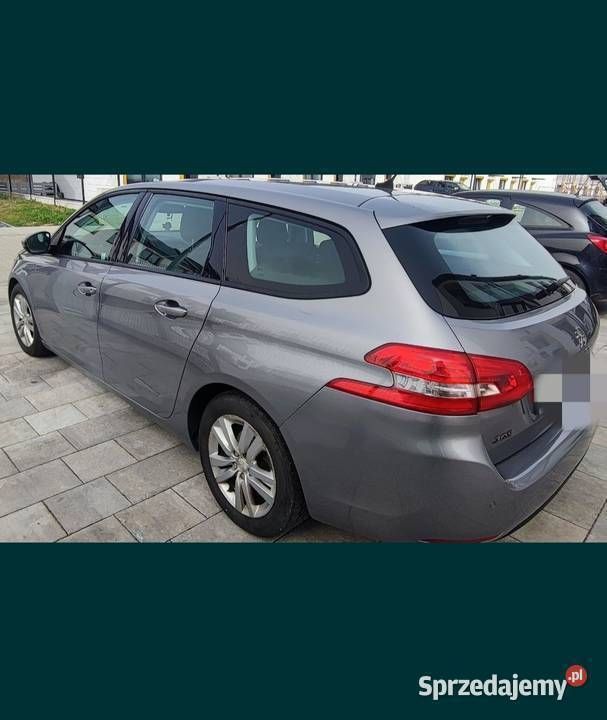 Używany Peugeot 308 2016 Srebrny Kombi