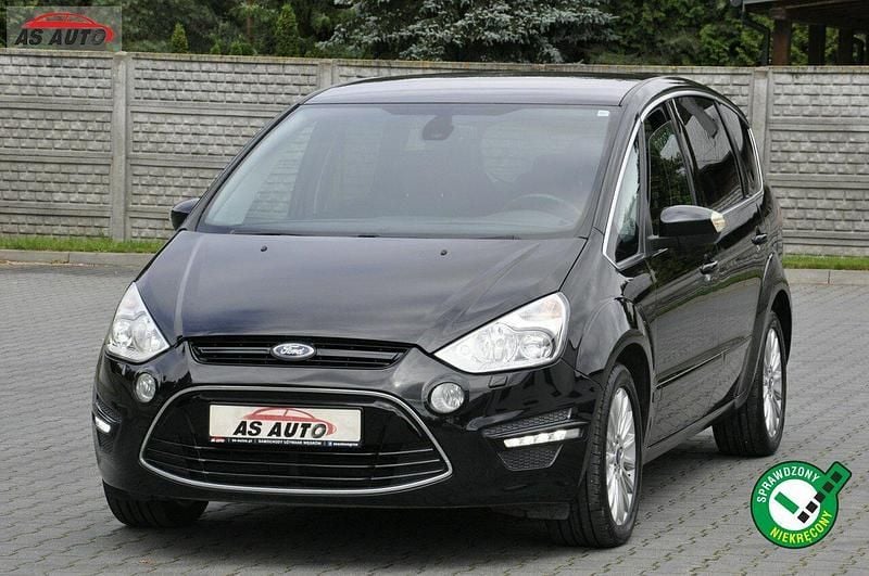 Czarny Używany 2012 Ford S-MAX Titanium Minivan | 29 500 zł (Uczciwa cena) - Obraz 1/4