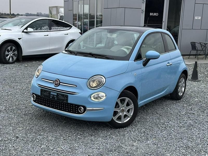 Używany Fiat 500 Lounge 69 KM (50 kW) 2016 Niebieski Hatchback