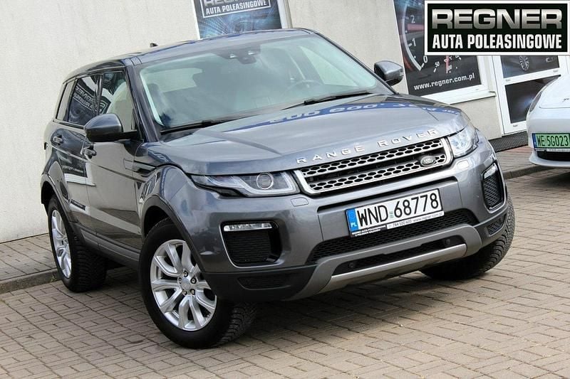 Szary (metalik) Używany 2018 Land Rover Range Rover evoque SUV | 78 900 zł (Super Cena) - Obraz 1/4
