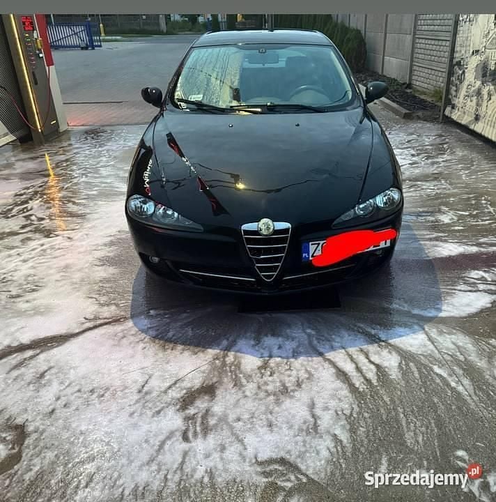 Czarny Używany 2008 Alfa Romeo 147 Hatchback | 3500 zł (Dość drogi) - Obraz 1/4