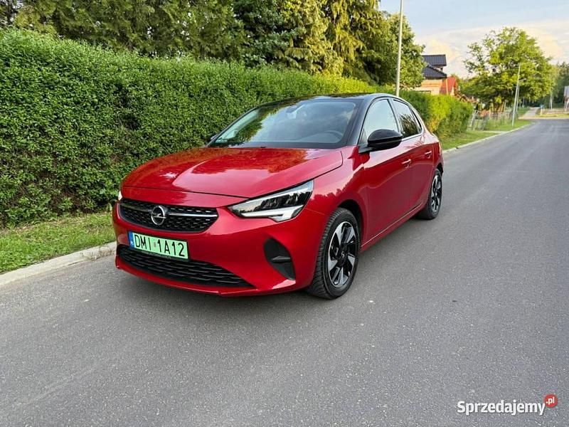 Używany Opel Corsa-e Elegance 100 kW (136 KM) 2021 Czerwony Hatchback