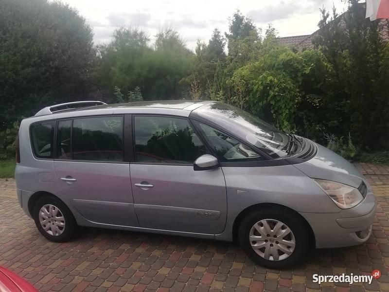 Niebieski Używany 2008 Renault Espace Minivan | 16 999 zł (Uczciwa cena) - Obraz 1/4