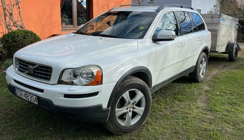 Biały Używany 2009 Volvo XC90 SUV | 59 900 zł - Obraz 1/4