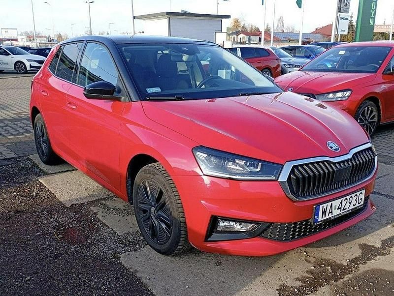 Używany Skoda Fabia Style 110 KM (80 kW) 2021 Czerwony Hatchback