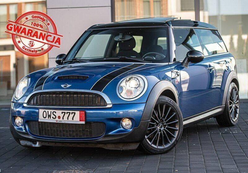 Niebieski (metalik) Używany 2008 Mini Clubman Kombi | 27 700 zł - Obraz 1/4