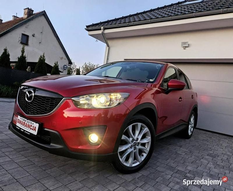 Bordowy Używany 2014 Mazda CX-5 SUV | 48 880 zł (Dość drogi) - Obraz 1/4