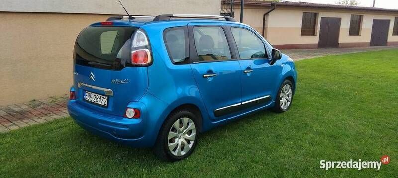 Niebieski Używany 2010 Citroën C3 Picasso Exclusive Minivan | 17 900 zł (Uczciwa cena) - Obraz 1/4