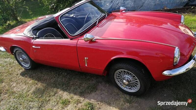 Czerwony Używany 1968 Triumph Spitfire Kabriolet | 79 999 zł - Obraz 1/4