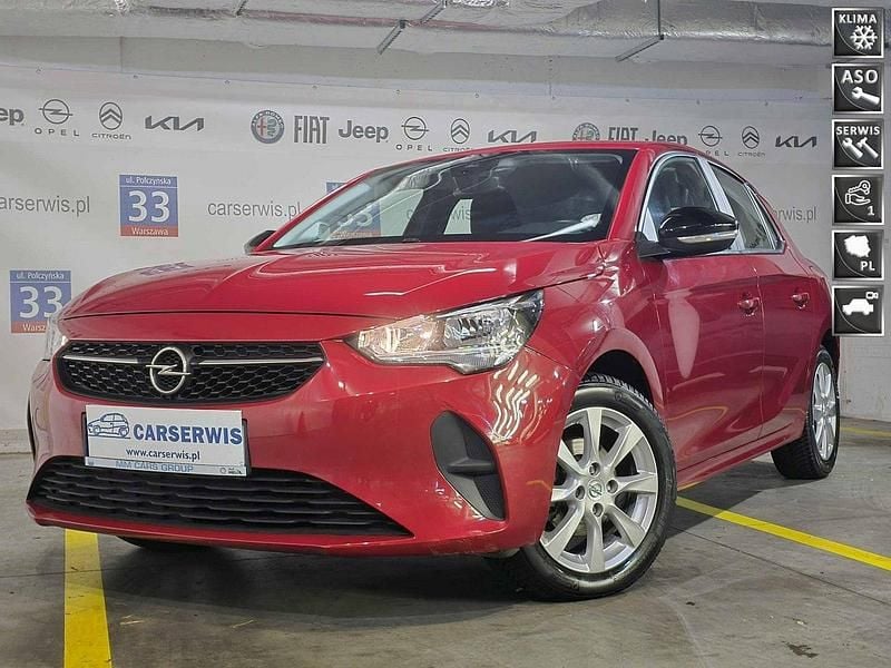 Czerwony (metalik) Używany 2022 Opel Corsa Hatchback | 52 900 zł (Drogi) - Obraz 1/4