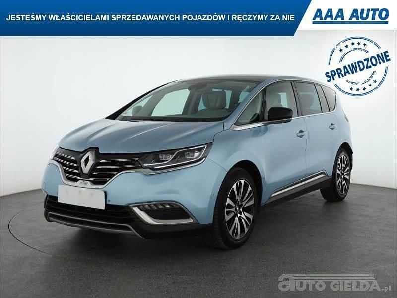Używany Renault Espace 200 KM (147 kW) 2016 Błękitny Minivan