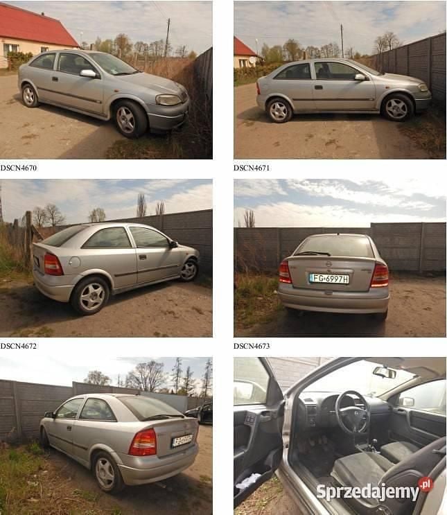 Używany 1998 Opel Astra Comfort | 900 zł (Dobra cena) - Obraz 1/4