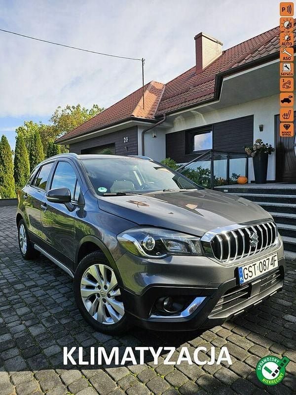 Szary (metalik) Używany 2016 Suzuki SX4 S-Cross SUV | 37 900 zł (Uczciwa cena) - Obraz 1/4