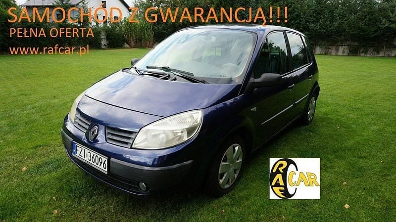 Granatowy Używany 2003 Renault Scénic Minivan | 4999 zł (Uczciwa cena) - Obraz 1/4