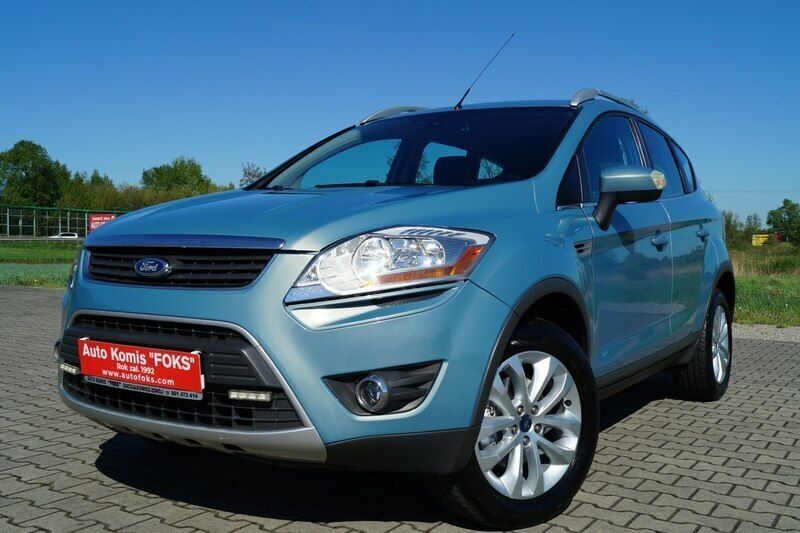 Niebieski jasny (metalik) Używany 2008 Ford Kuga SUV | 29 900 zł (Uczciwa cena) - Obraz 1/4