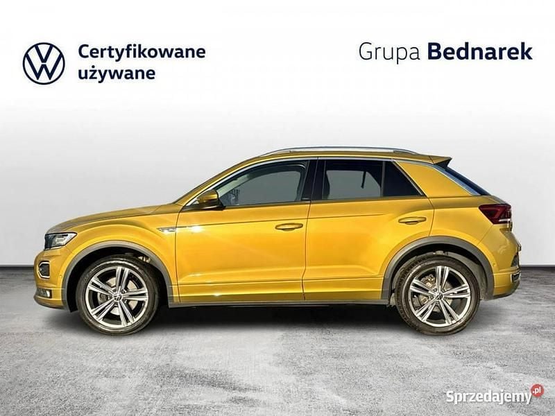 Złoty Używany 2021 VW T-Roc SUV | 99 900 zł (Dość drogi) - Obraz 1/4