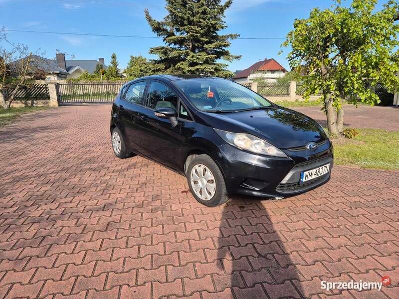 Czarny Używany 2008 Ford Fiesta Hatchback | 12 500 zł (Drogi) - Obraz 1/4