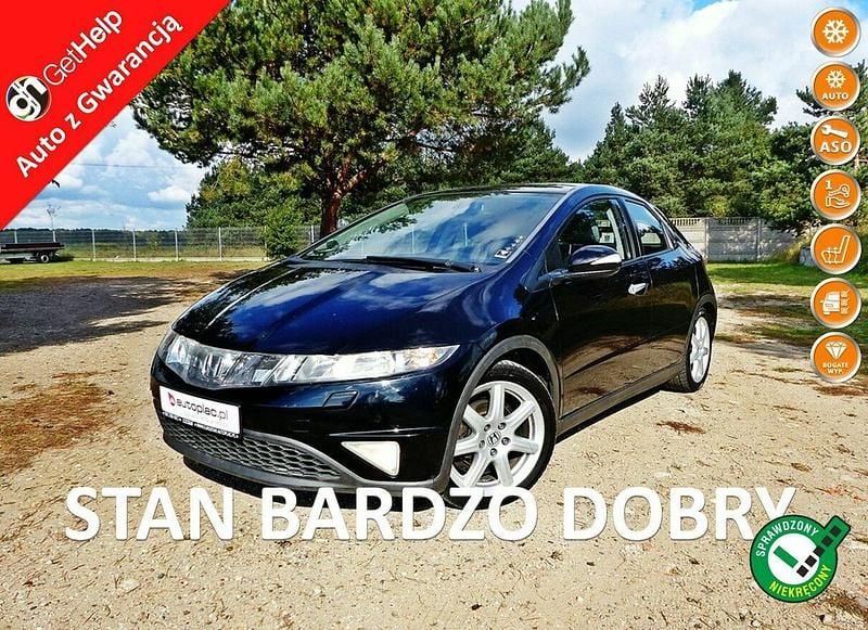 Czarny Używany 2008 Honda Civic Sport Hatchback | 14 990 zł - Obraz 1/4