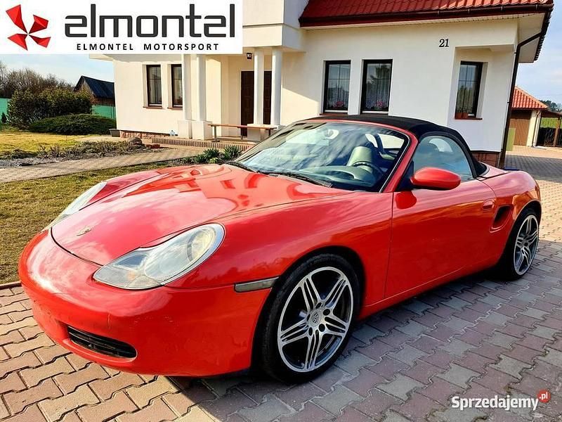 Używany Porsche 986 Boxster 1997 Czerwony Kabriolet