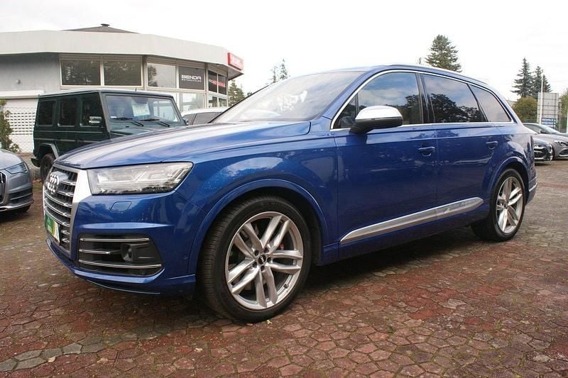 Używany Audi SQ7 435 KM (319 kW) 2017 Niebieski (metalik) SUV