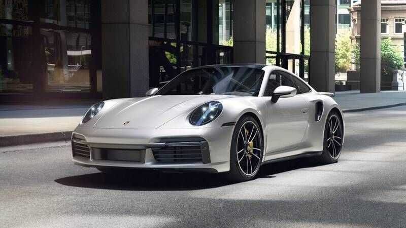 Gt silver metallic Używany 2023 Porsche 911 Turbo S | 1 199 000 zł - Obraz 1/4