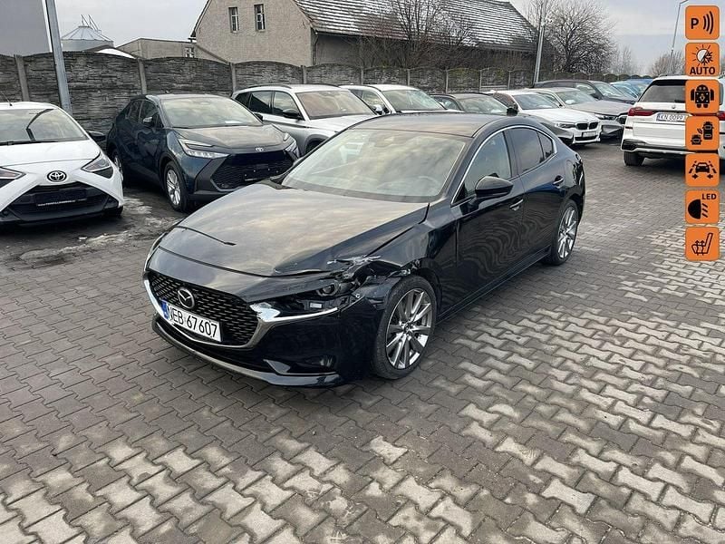 Czarny (metalik) Używany 2019 Mazda 3 Sedan/Limuzyna | 28 900 zł - Obraz 1/4